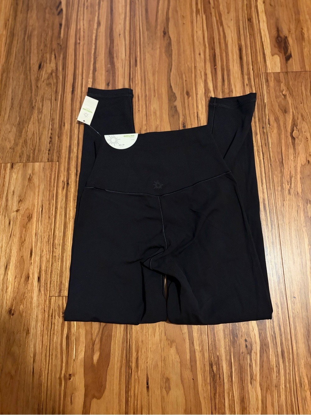 NWT OFFLINE by Aerie Real Me Extra 7/8 Leggings in Black